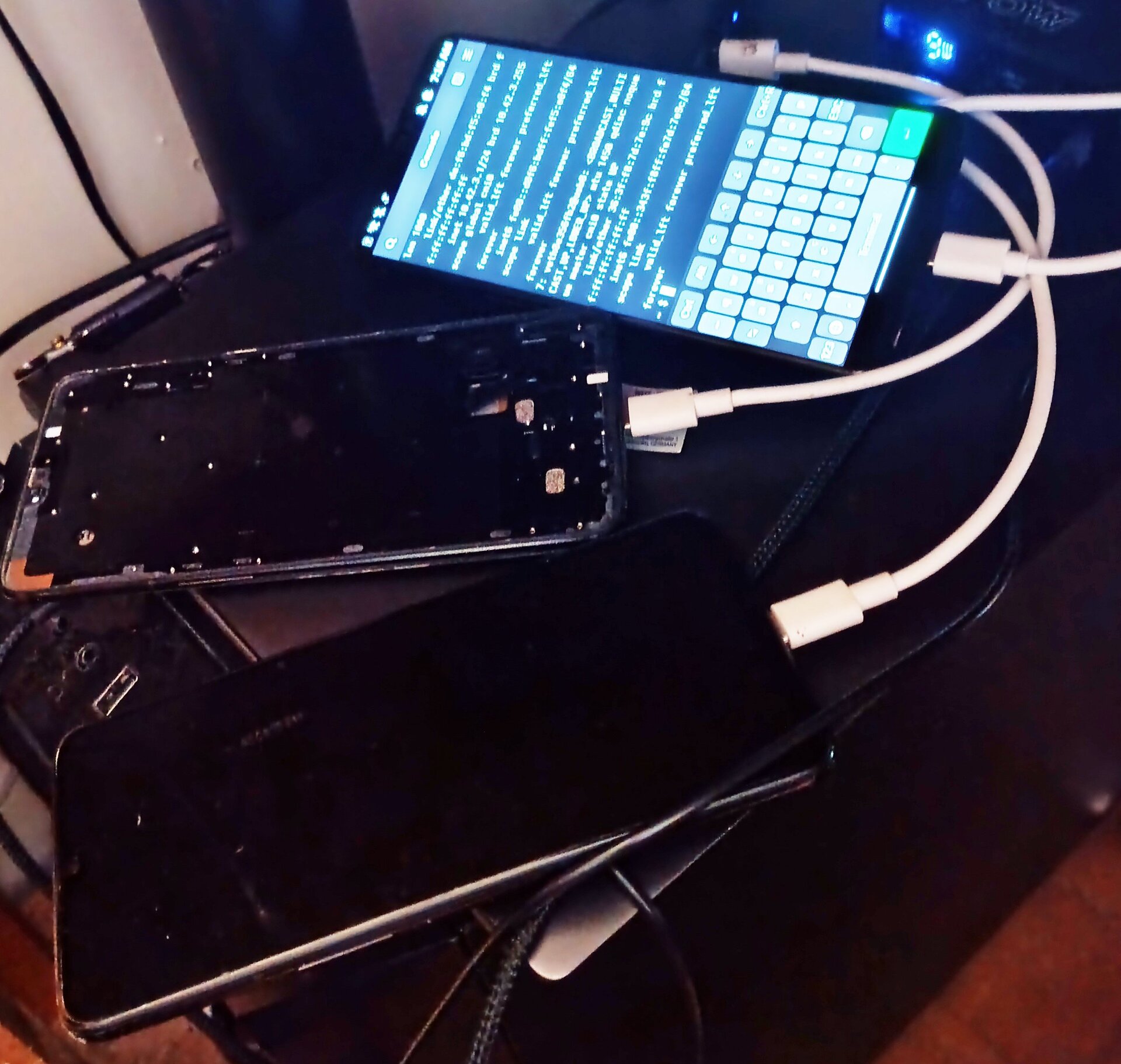 The phone cluster